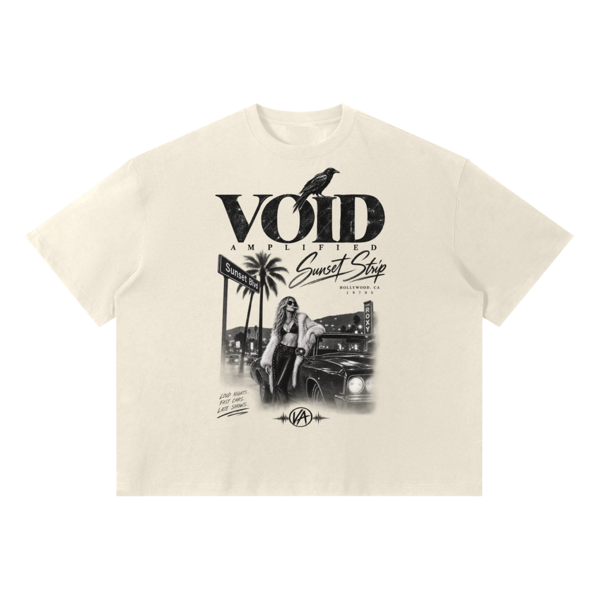 Hollywood Sunset Boxy T-Shirt