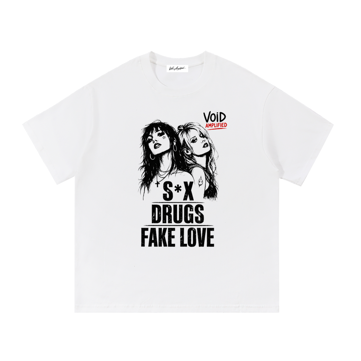 FAKE LOVE Essential Cotton T-Shirt